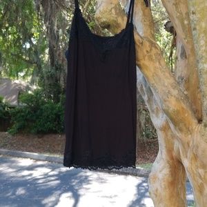 Lane Bryant Black Lace Cami 18/20 New